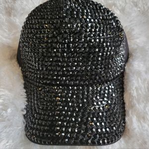 Rhinestone Black Hats.